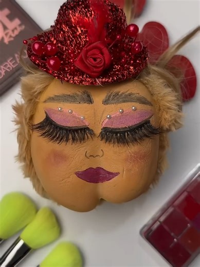 ASMR Bell Pepper Makeup Tutorial