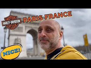 Harley Davidson Paris France Dealership Visit