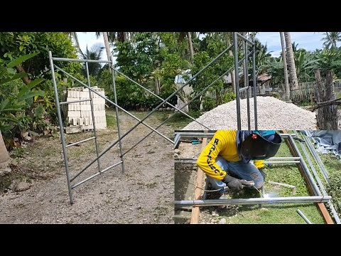 Paggawa ng H frame scaffolding