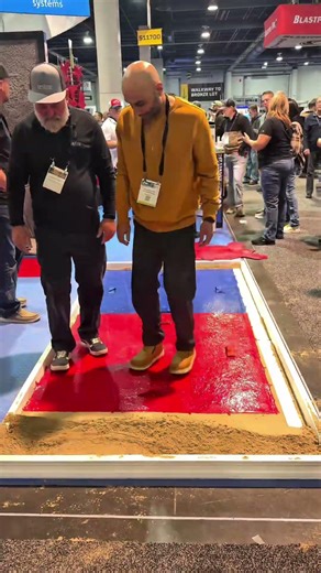 Magnetic Concrete Stamps! Always lined up perfectly by Proline #stampedconcrete #concretestamps