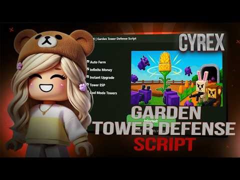 Garden Tower Defense Script – Auto Wave Clear, Farm Boost & Unlocks