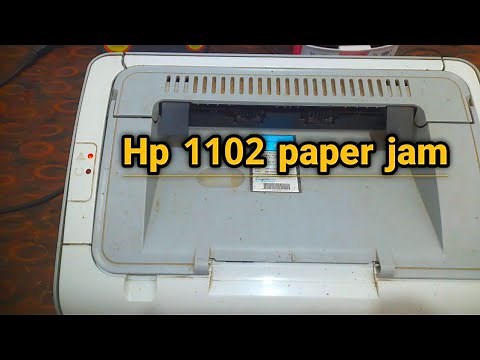 hp laserjet p1102 paper jam/ how to Hp laser jet p 1102/1105/ paper jam problme fix