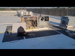 HVAC unit stopped cooling due to a compressor lockout
