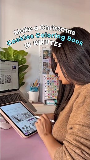 How to make a personalized Christmas Coloring Book