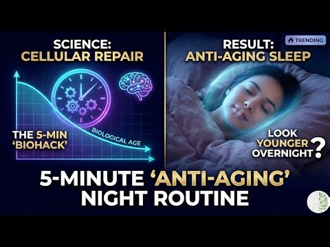 The 5-Minute "Anti-Aging" Night Routine That Actually Works (Science-Backed)