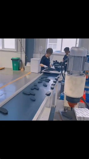 Brake pad production equipment