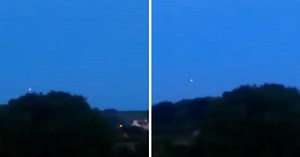 More footage emerges of 'triangle UFO'