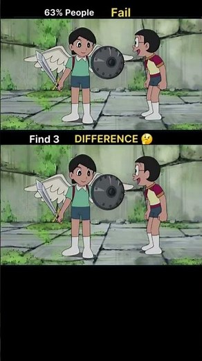 Find 3 Difference 68% people fail 🤔🧠 II #shortsvideo #shorts #trending #viral