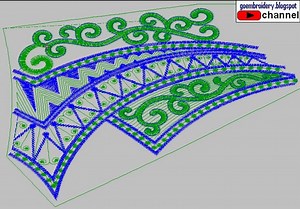 Embroidery designs Baju koko goe3