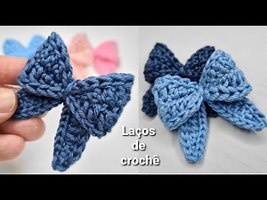 Laço de crochê