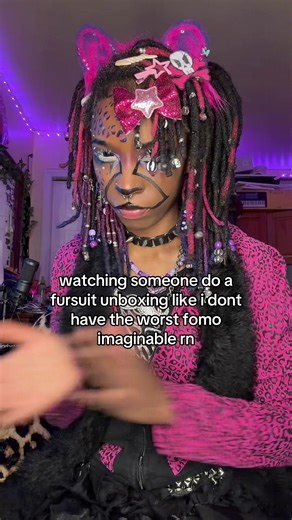 CONGRATULATIONSSSS #kemonomimi #fyp #wlw #locjourney #scene | fursuit unboxing