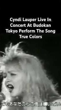 True Colors Live By Cyndi Lauper