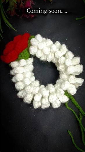 How to make "CROCHT GAJRA FOR BRIDE" | Crochet Gajra Tutorial