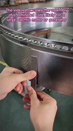 Engineering Marvel: Hand-Stacking a Stator Core