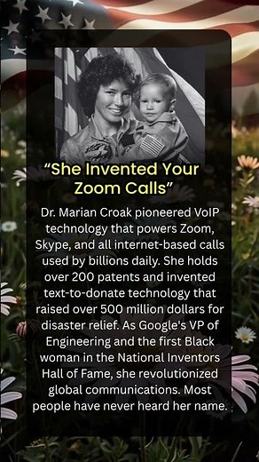 Used Zoom this week? Thank this woman—200+ patents, billions use her tech, but who knows her?