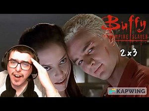 FIRST TIME WATCHING Buffy The Vampire Slayer | 2x3 Reaction | School Hard