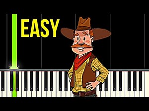 Waltzing Matilda Easy Piano Tutorial For Beginners - Learn to play Piano and keyboard