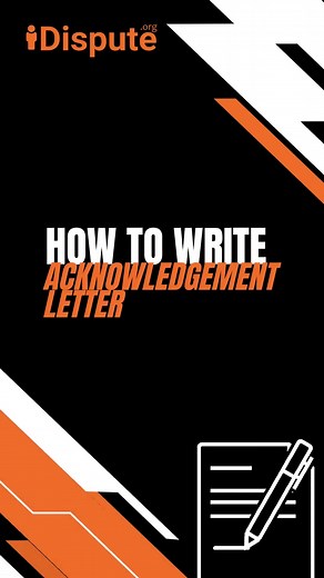 How to Write Acknowledgement Letter