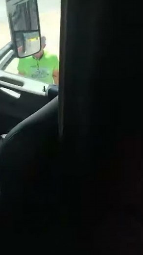 Inside a TMC 2020 Peterbilt 579....