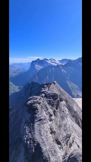 This is the sound Wingsuits make when they fly directly over your head. This was Jarno and I flying down the east ridge of the Eiger in Switzerland. | Jeb Corliss