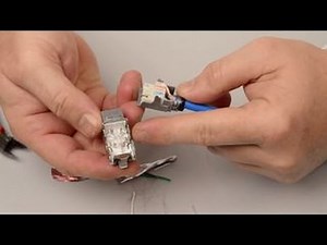 AMJ Modul K Cat. 6A anschließen | Telegärtner