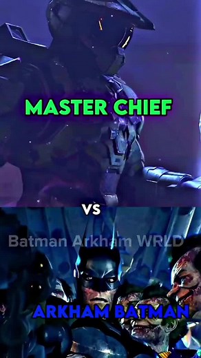 Epic Batman Arkham Series Collab: Master Chief vs Batman