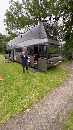 4.8M views · 28K reactions | DIY Double Decker Camper Bus | Alternativehouse | Facebook