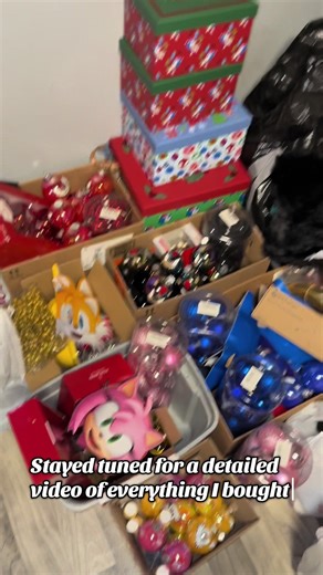 Sonic Christmas tree loading… #fyp #christmastheme #christmastok #christmasdecor #christmastreedecorating