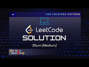LeetCode 3Sum Explained | Two Pointer Method | LeetCode Interview Question