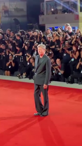487K views · 10K reactions | Brad Pitt during Venice Film Festiwal 2024 La Biennale di Venezia #redcarpet #venicefilmfestival #films | FashionTV | Facebook