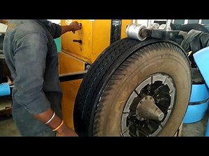 Tyre Retreading Process Tyre Retreading Machine and Retreading || How Old Tires Are Retreaded