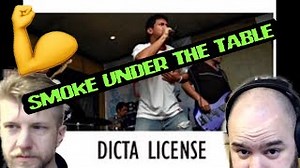 SMOKE UNDER THE TABLE Lyrics - DICTA LICENSE | eLyrics.net