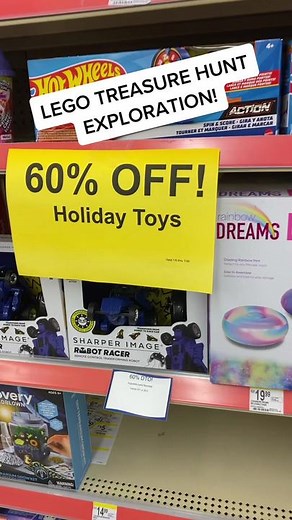 LEGO treasure hunts have begun at Walgreens stores across the fruited plains! #legotreasurehunt #legofinds #discountlego #brickshow #walgreens