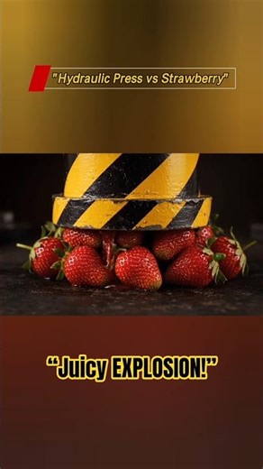 Strawberry Explosion ASMR – Oddly Satisfying