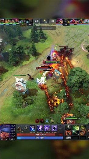 Just an ordinary Dota 2 day. AM with Ghost Scepter + script. Immortal bracket.