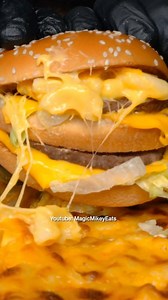 Michael McMonigle on Instagram: "Eating Big Mac and Cheese, Chicken Nuggets & @mcdonalds fries! This look good?"