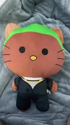 Frank Ocean Hello Kitty, Frank Ocean Blonde Merch, Kawaii Rap Artist, Stuffed Animal, Gen Z Bear - Etsy