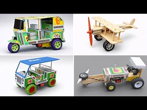 4 Amazing DIY Toy Vehicles Made from Matchboxes | Creative Craft Ideas