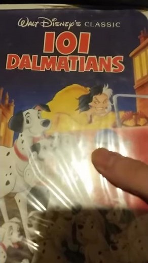 101 Dalmatians (1961) VHS rewiew