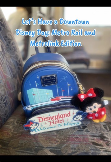 🚆This is the best way to beat LA traffic and have a comfortable ride to Disneyland.🏰 Also, it’s easy on the wallet 💰. Mentions: @LA Metro and @Metrolink #lametro #unionstation #anaheim #disneyland #metrolink