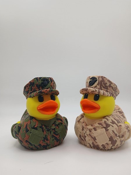 USMC Marine Corps Camo Duck - 3D Printed Dash Accessory - Etsy
