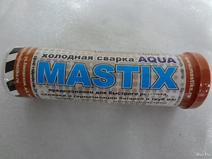 Как применять холодную сварку Mastix?