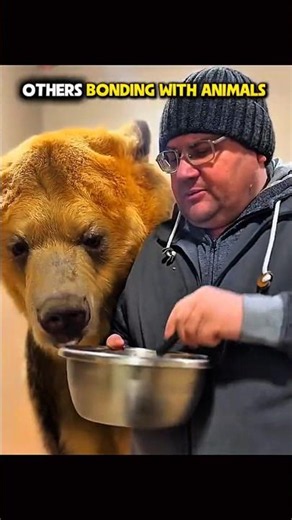 OTHERS BONDING WITH ANIMALS 🥶 #shorts