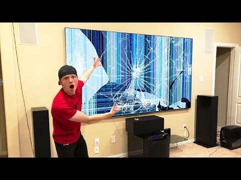 BREAKING MY MASSIVE GAMING SETUP! :(