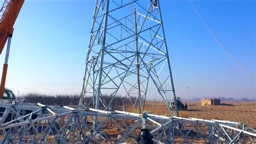Lattice Tower High Strength Galvanized Steel for Electric Power Transmission and Distribution