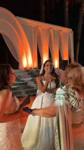 When her little girl becomes a bride, she shines even brighter ✨💐 | Moment Makers