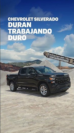 Chevrolet Silverado: Hecha para trabajar tan duro como tú.
