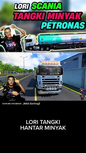 Memandu Lori Scania Tangki Minyak Petronas ! Hala ke Johor katanya.. Tempat mana lagi perlukan minyak ? Janji jangan naik minyak je ok ! Full vid di Youtube ! #FYP #fypシ #foryourpage #fypkaliini #foryourpage #fypdongggggggg #fypシ゚viral #live #myrp #gta5 #livegaming #scania #abangpilotdarat #tenonet #lori #loritiktok #loritangki #loripetronas #fypsekaliaja