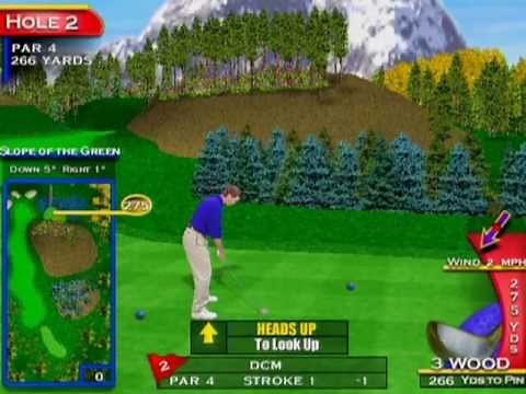 Golden Tee Fore: 36-hole gameplay