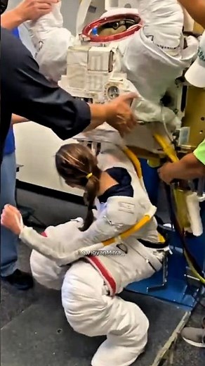How EMU Spacesuit protect astronauts! #space #spacefacts